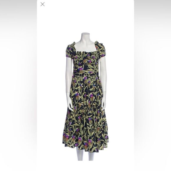 Agua by Agua Bendita off the shoulder dress medium - Picture 2 of 9